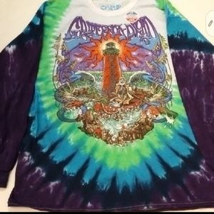 Vintage Grateful Dead Lighthouse Tie Dye L/S XXL